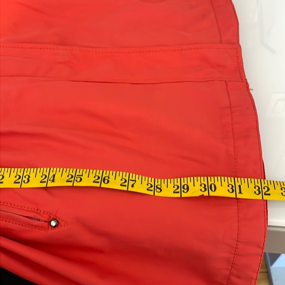 Laundry By Shelli Segal Orange Trench Rain Windbreaker, Size XL - Picture 15 of 15